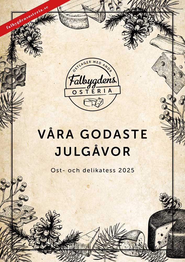 Falbygdens Osteria julkatalog 2025